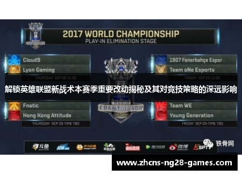 解锁英雄联盟新战术本赛季重要改动揭秘及其对竞技策略的深远影响